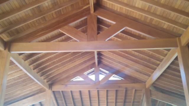 Caibro de madeira para telhado